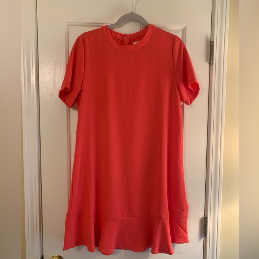 Cute bright pink Mudpie dress - M